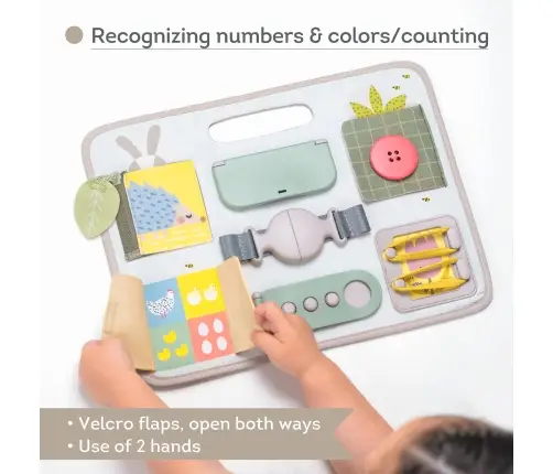 Taf Toys activity Buckles Board