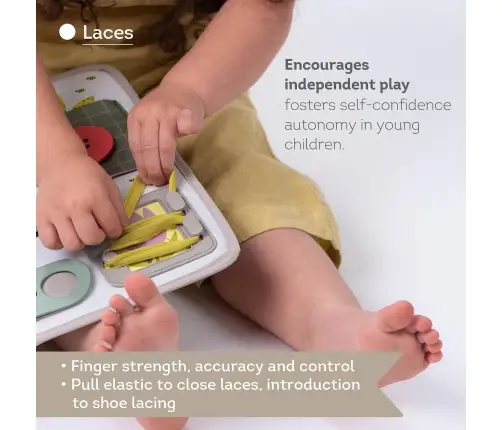 Taf Toys activity Buckles Board