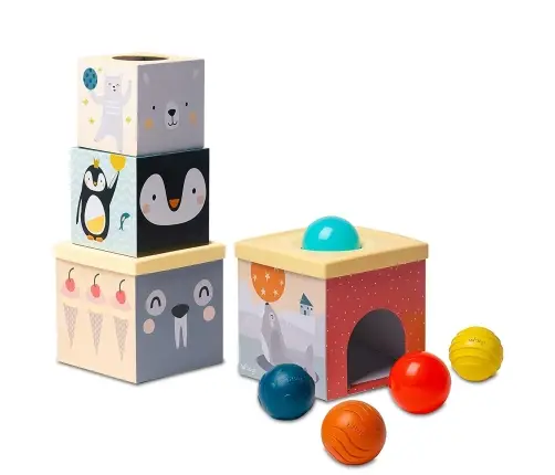 Taf Toys educational toy North Pole Ball Drop Stacker