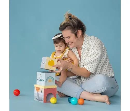 Taf Toys educational toy North Pole Ball Drop Stacker