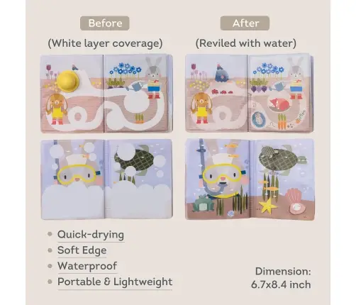 Taf Toys Peek-A-Boo Water Book