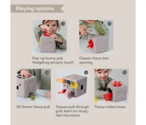 Taf Toys educational toy Pop Up Tissue Box