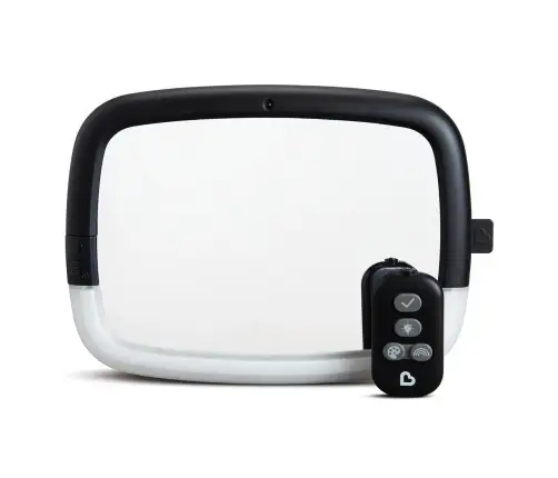 Munchkin Pivot Night Light 360° Baby Mirror