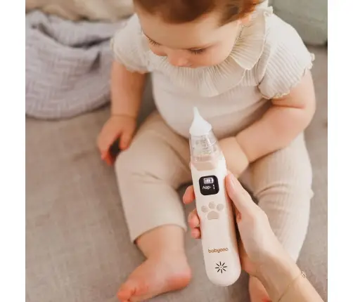 BabyOno electronic nasal aspirator Beige