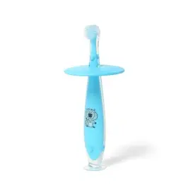 BabyOno Suction baby toothbrush 6m+ Blue BabyOno Suction baby toothbrush 6m+ Blue