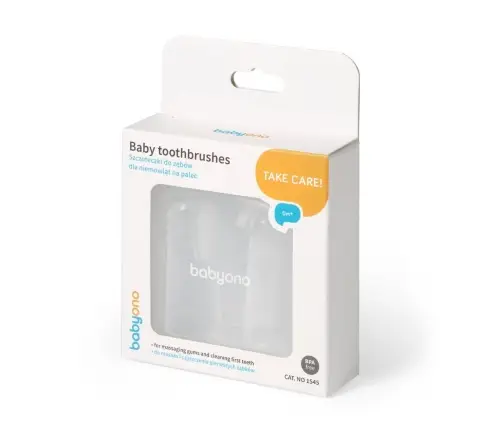 BabyOno sõrme hambahari ja igeme masseerija