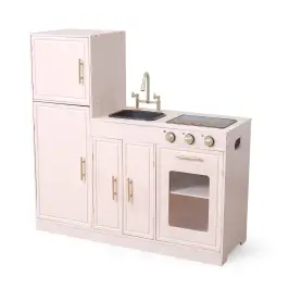 PolarB Pretty Pink Modern Kitchen with Light and Sound PolarB Pretty Pink Modern Kitchen with Light and Sound