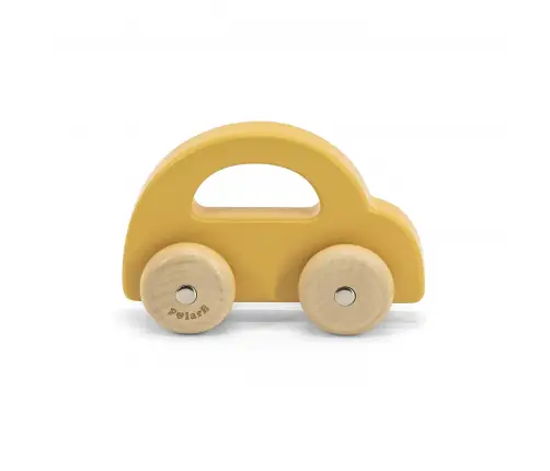 PolarB puidust auto - Kollane