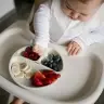 BabyOno silicone suction plate Beige