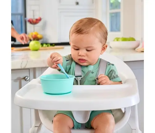 Munchkin 3pk Gentle Dip Self-feeding Utensil Blue/Green