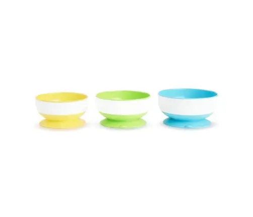 Munchkin 3pk Suction Bowls
