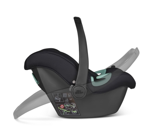 ABC Design Tulip Bērnu autosēdeklis 0-13 kg Black