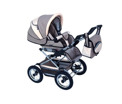 Baby Fashion Fanari 102 Cappuccino Bērnu Ratiņi 2in1
