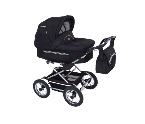 Baby Fashion Fanari 123 Black Bērnu Ratiņi 2in1