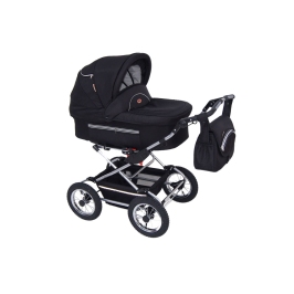 Baby Fashion Fanari 123 Black Bērnu Ratiņi 3in1