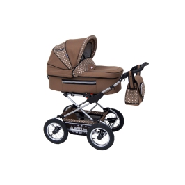 Baby Fashion Fanari 130 Cofeee Bērnu Ratiņi 2in1