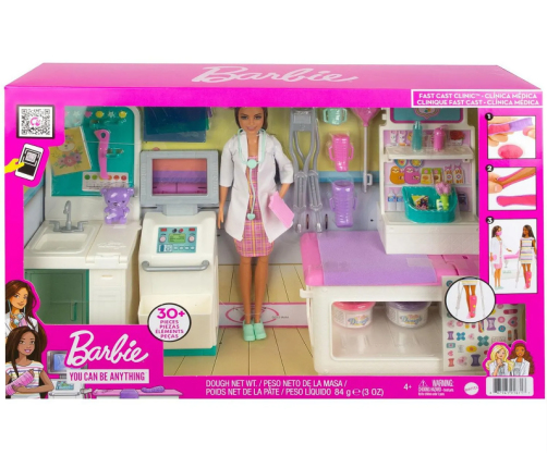 Barbie Career Doll Asst. Fast Cast Clinic Kукла GTN61