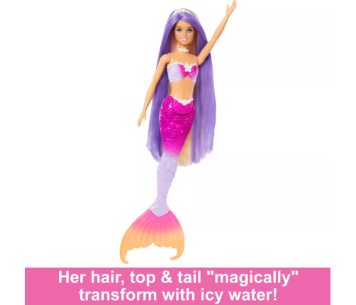 Barbie Dreamtopia lelle nāriņa maina krāsu