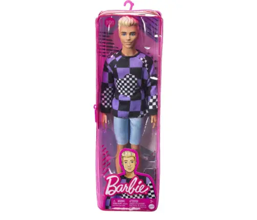 Barbie Ken Fashionistas Doll Asst. Checkered Hearts Lelle HBV25