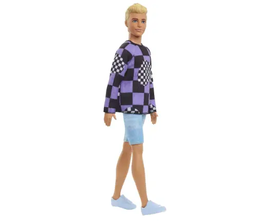 Barbie Ken Fashionistas Doll Asst. Checkered Hearts Lelle HBV25