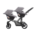 Bebetto 42 For2 grey LJ 195 Детская коляска 2в1