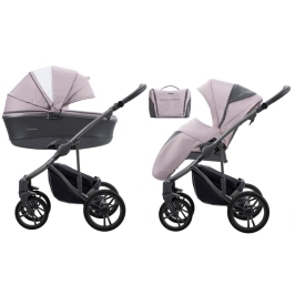 Bebetto Bresso Grey 26 Bērnu rati 2in1