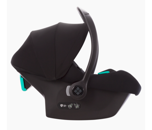 Bebetto Cosmo Black Bērnu autosēdeklis 0-13 kg