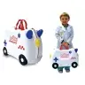 Bērnu koferis ar riteņiem Trunki Ambulance Abbie