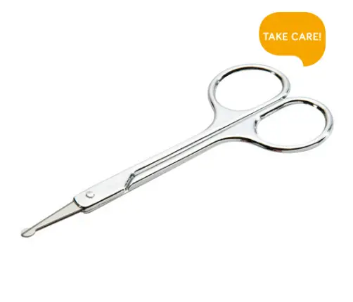 Bērnu šķēres ar īpaši plāniem galiem Babyono 066