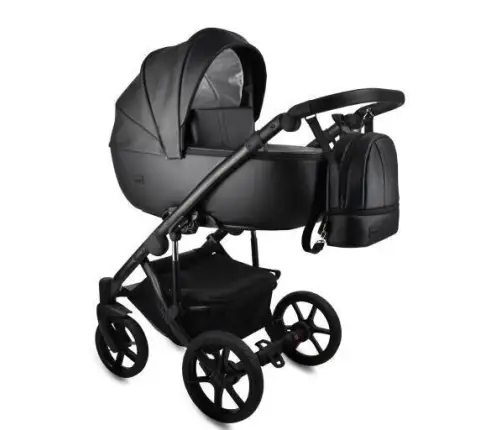 Bexa Air Eco Black Bērnu rati 2in1