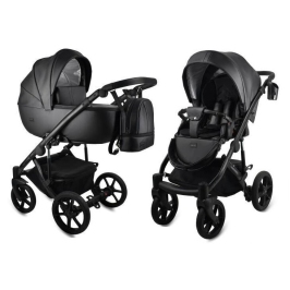 Bexa Air Eco Black Bērnu rati 2in1