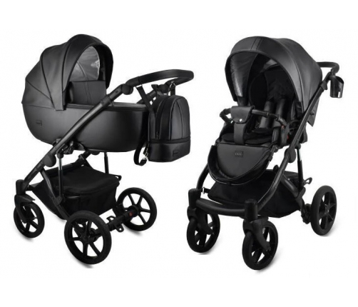 Bexa Air Eco Black Bērnu rati 2in1