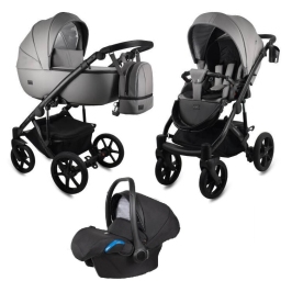 Bexa Air Eco Gray Bērnu rati 3in1