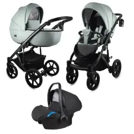 Bexa Air Eco Mint Bērnu rati 3in1