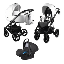 Bexa Air Eco White Bērnu rati 3in1