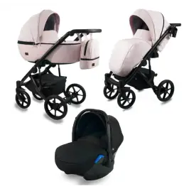 Bexa Air Pink Bērnu rati 3in1