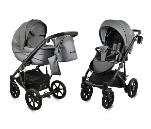 Bexa Ideal Limited Edition ID14 Grey Bērnu rati 2in1