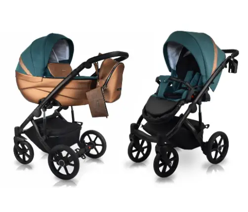 Bexa Ideal Limited Edition LE105 Bronze Bērnu rati 2in1 Bexa Ideal Limited Edition LE105 Bronze Bērnu rati 2in1