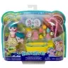 Enchantimals Bathtime Water Splash Petya Pig Кукла с животными GJX35