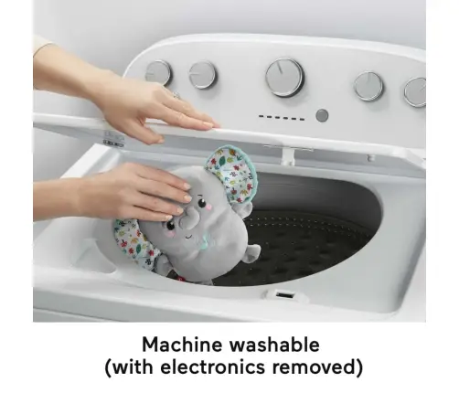 Fisher Price Calming Vibes Elephant Soother HML65 Interaktīvais Zilonītis