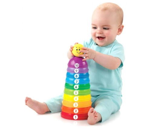 Fisher Price piramīda Stack & Roll W4472