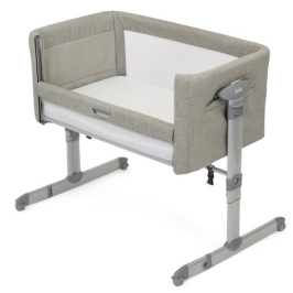 Joie Roomie Glide Almond Crib with Drop-Side