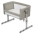 Joie Roomie Glide Almond Crib with Drop-Side