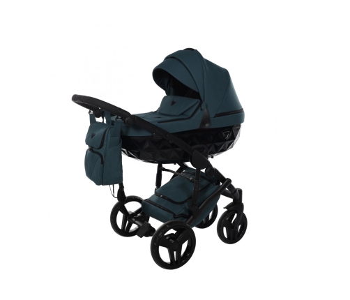 Junama Basic 02 Teal Bērnu rati 2in1