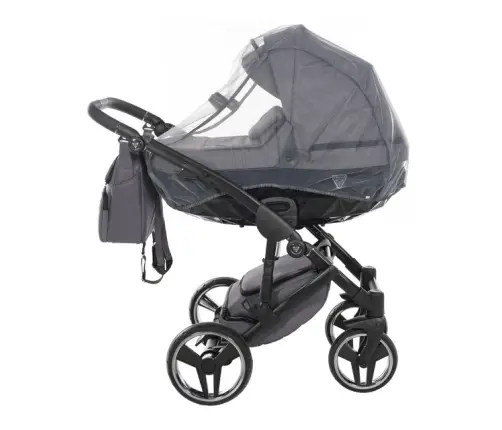 Junama Basic 03 Black nickel Bērnu rati 2in1