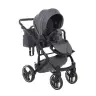 Junama Basic 03 Black nickel Bērnu rati 2in1