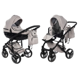 Junama Basic 05 Clay grey Bērnu rati 2in1