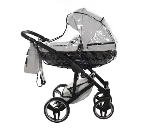 Junama Basic 06 Grey mist Bērnu rati 2in1