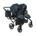 Junama Basic Duo 02 Teal Dvīņu rati 2in1