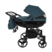 Junama Basic Duo 02 Teal Dvīņu rati 2in1
